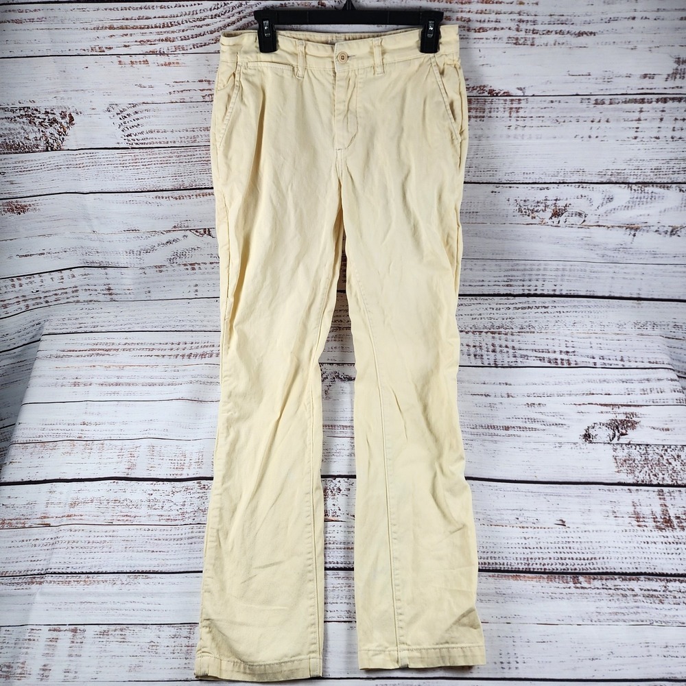 Taylor Stitch Democratic Foundation Pants Yellow Organic Cotton 30x32 Stonewash